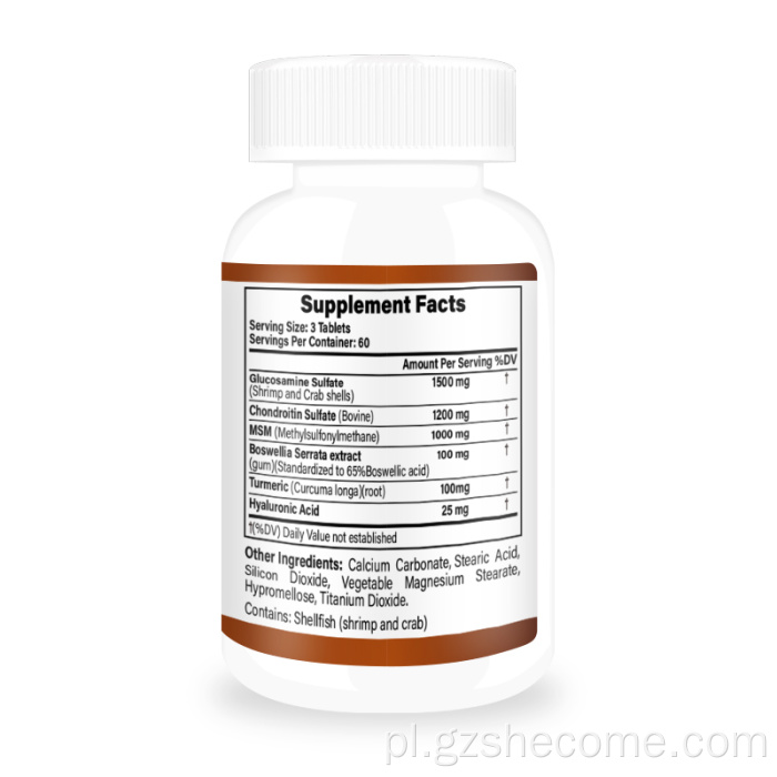 Chondroitin Capsules Mobilność Suplement chondroitin